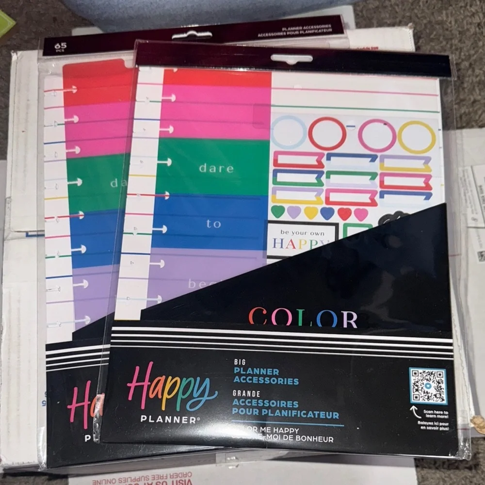 Happy Planner Colorful Big Planner Accessories